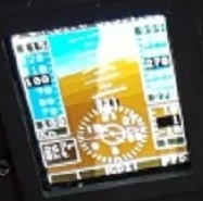 Bild von unserem Display.